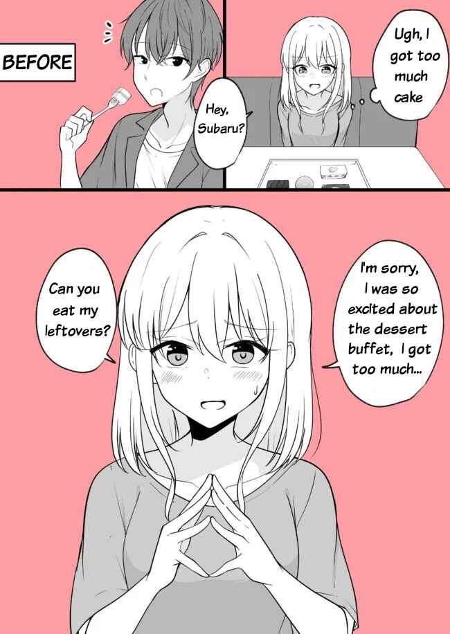 Page 1 Chapter 14 Daily Life of a Couple in Which the Boyfriend Became a Girl One Day