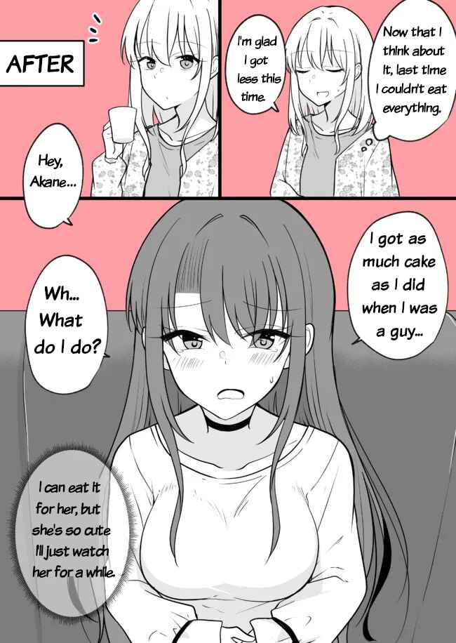 Page 2 Chapter 14 Daily Life of a Couple in Which the Boyfriend Became a Girl One Day