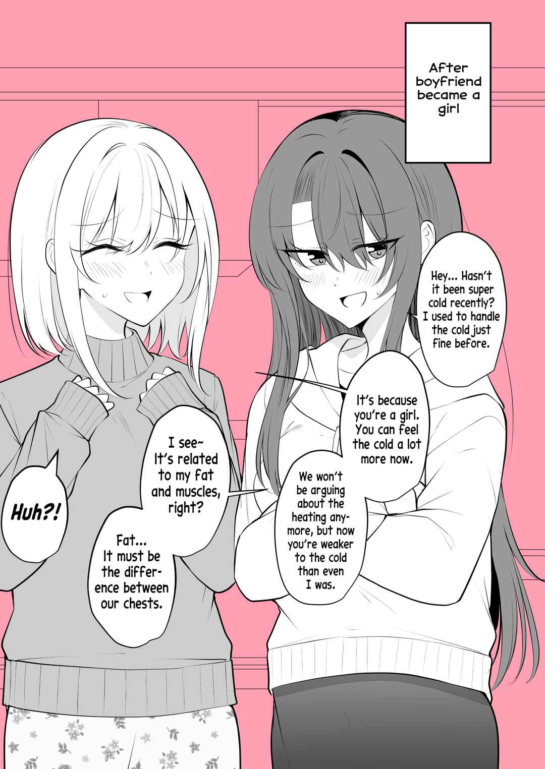 Page 2 Chapter 62 Daily Life of a Couple in Which the Boyfriend Became a Girl One Day