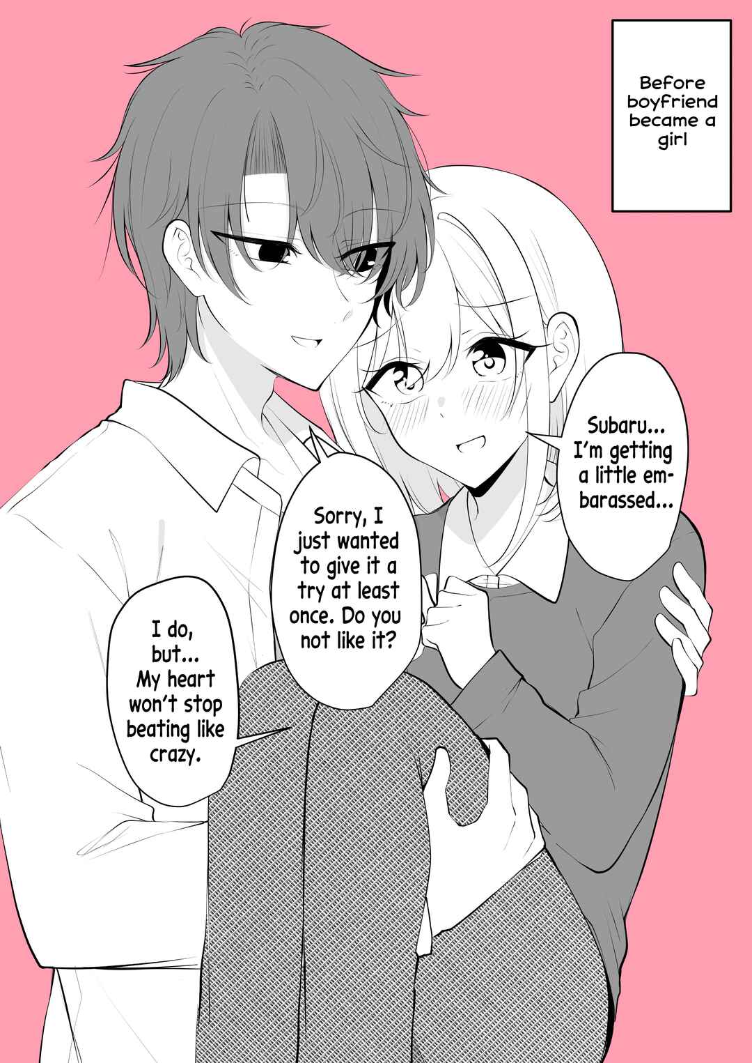 Page 1 Chapter 61 Daily Life of a Couple in Which the Boyfriend Became a Girl One Day