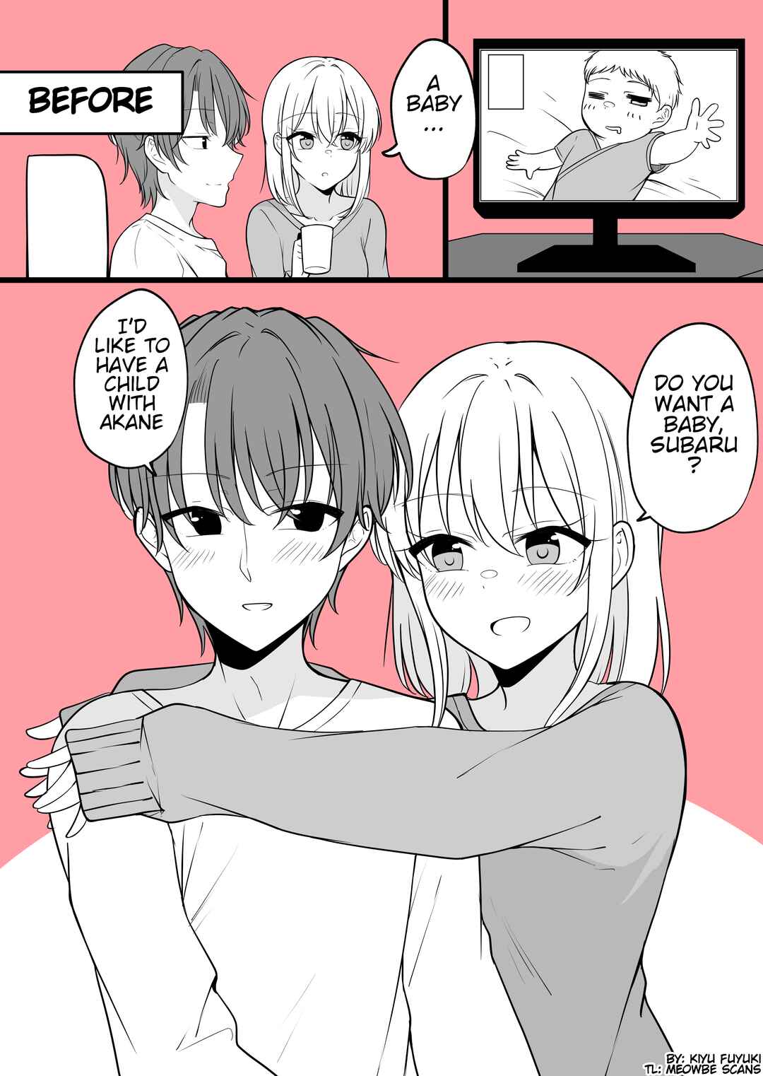Page 1 Chapter 49 Daily Life of a Couple in Which the Boyfriend Became a Girl One Day