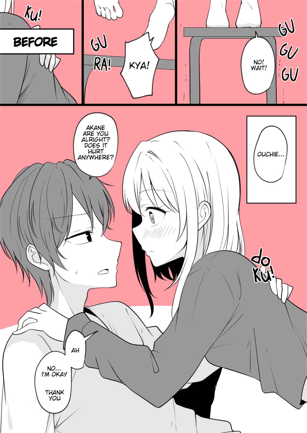 Page 1 Chapter 35 Daily Life of a Couple in Which the Boyfriend Became a Girl One Day
