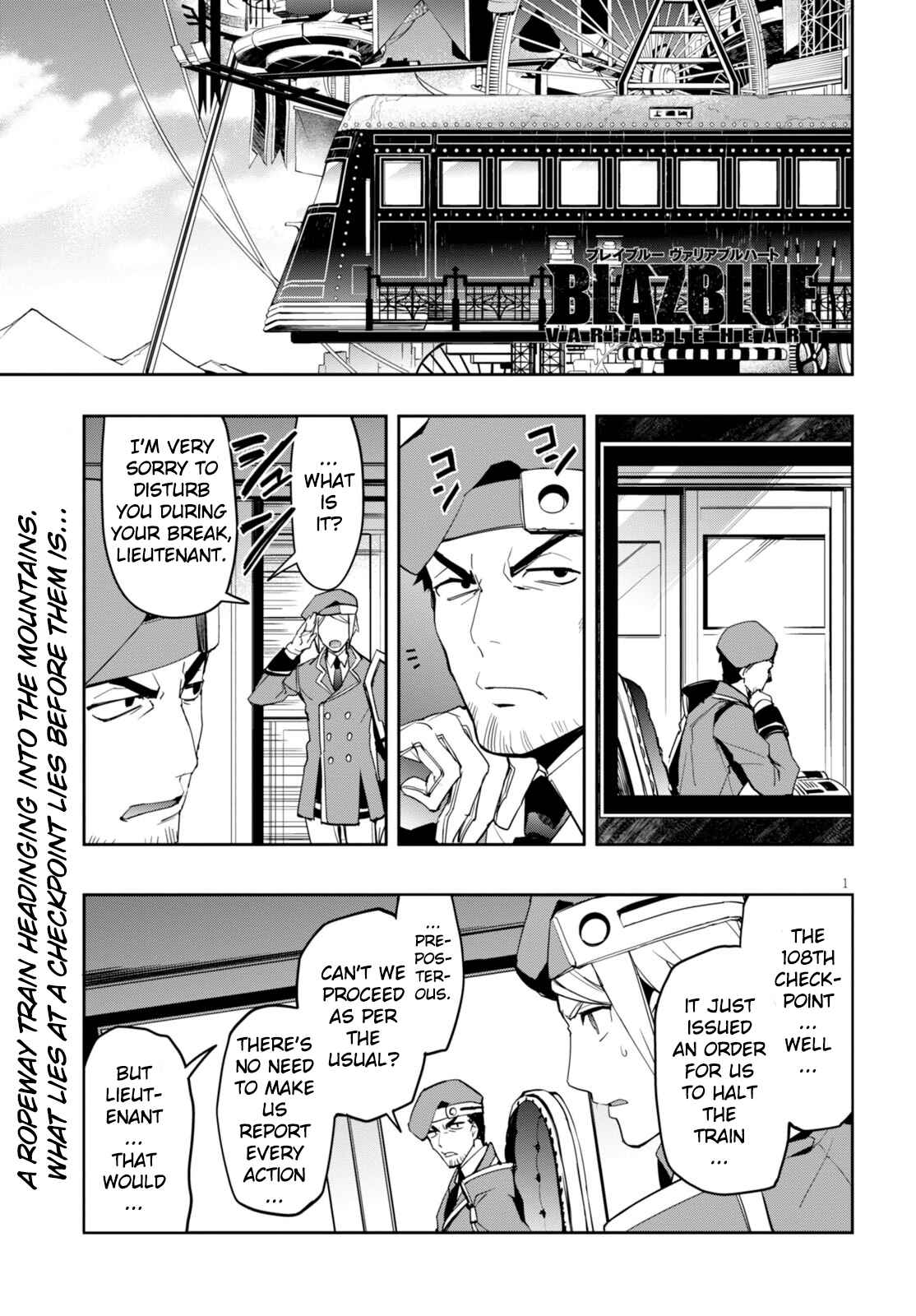 Page 1 Chapter 3 BlazBlue - Variable Heart