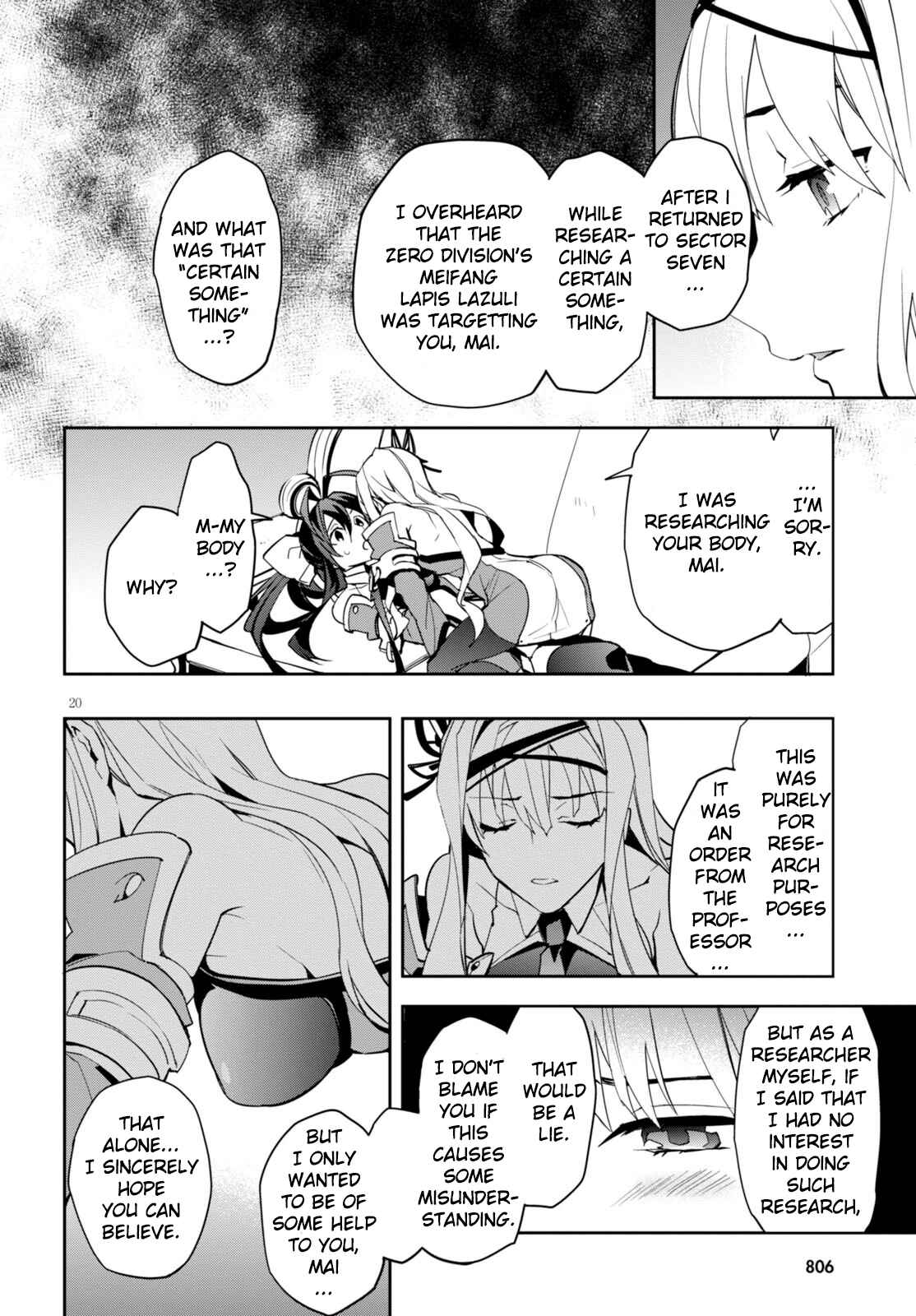 Page 20 Chapter 3 BlazBlue - Variable Heart