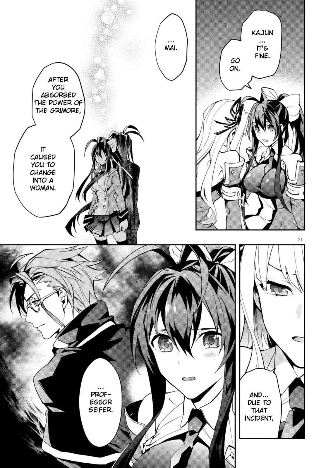Page 21 Chapter 3 BlazBlue - Variable Heart