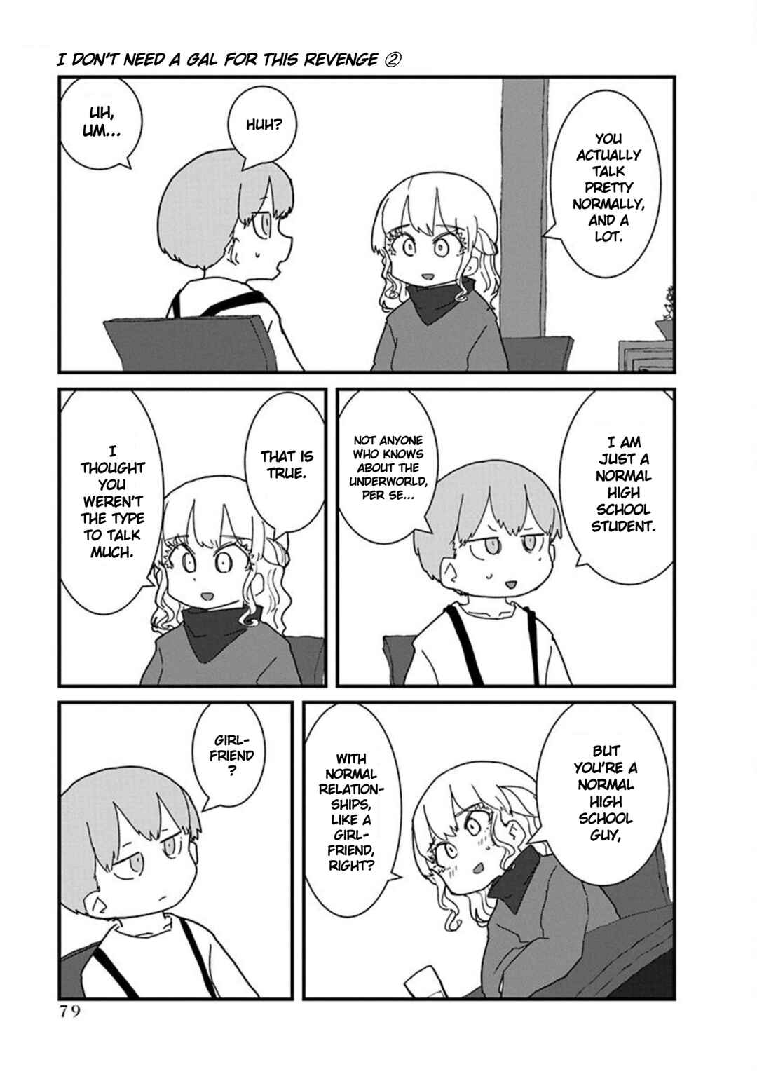 Page 9 Chapter 17 Kono Fukushuu ni Gyaru wa Iranai