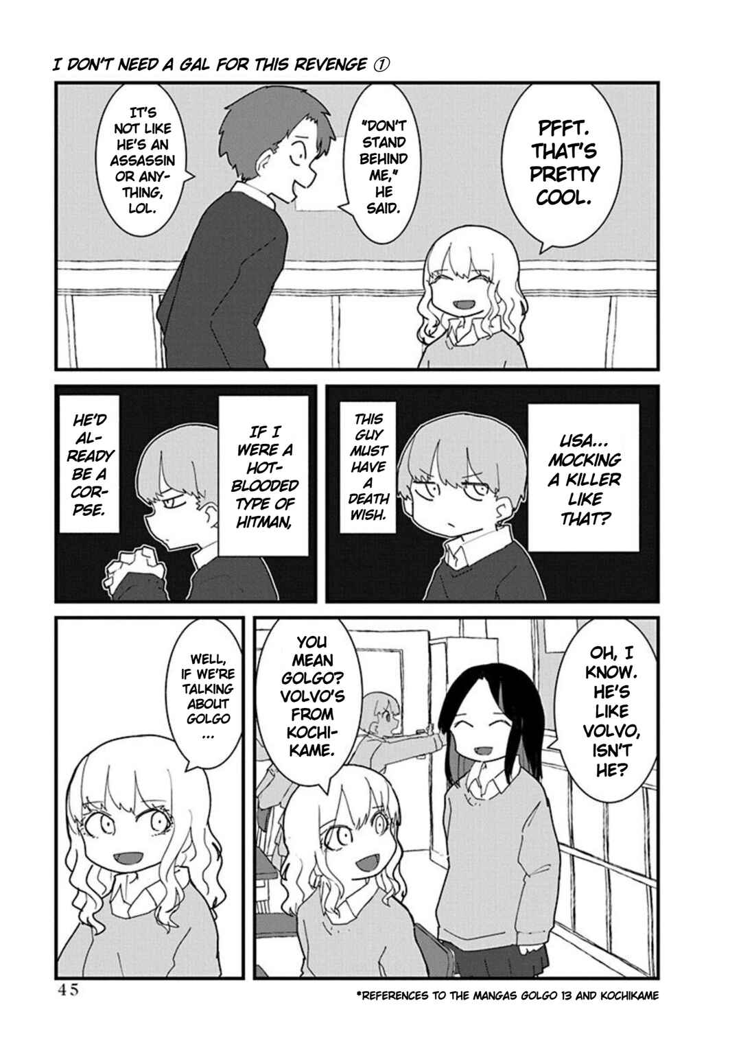 Page 3 Chapter 3 Kono Fukushuu ni Gyaru wa Iranai