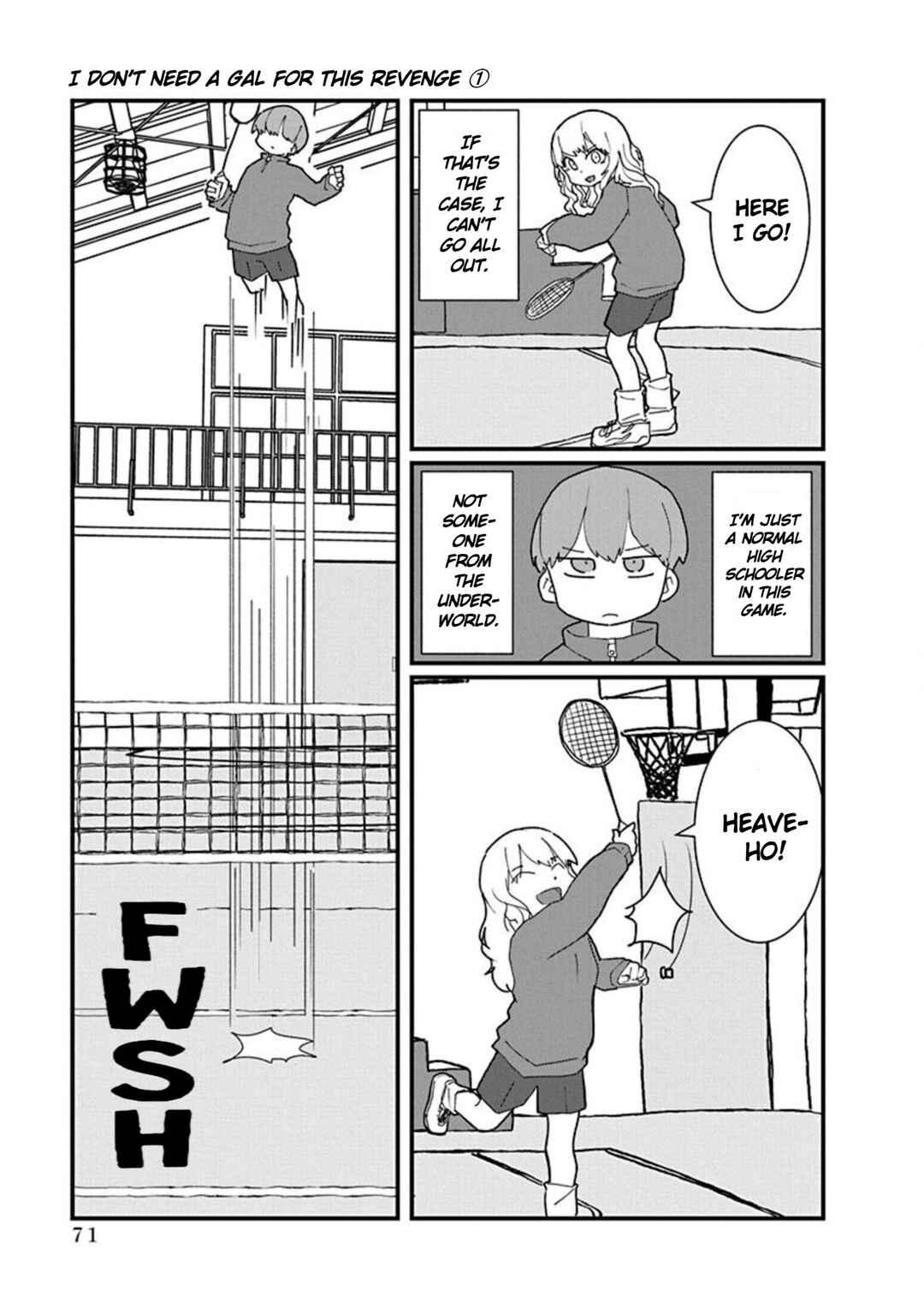 Page 3 Chapter 5 Kono Fukushuu ni Gyaru wa Iranai