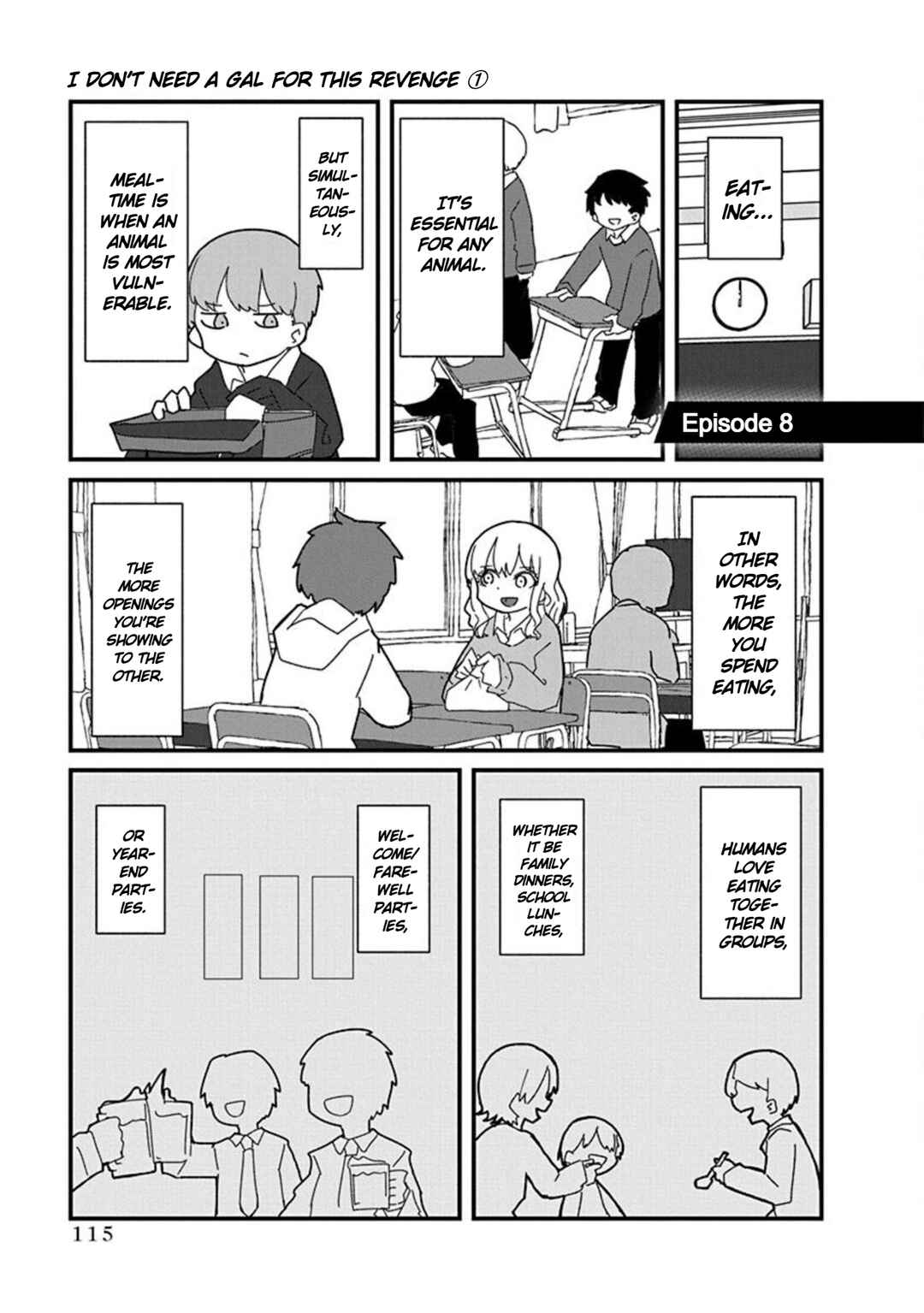 Page 1 Chapter 8 Kono Fukushuu ni Gyaru wa Iranai