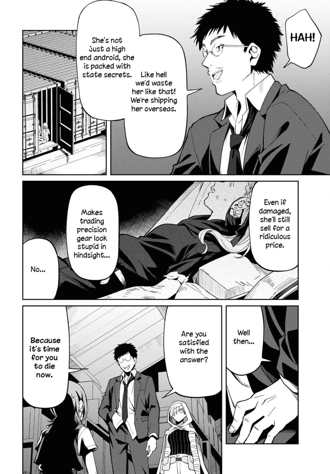 Page 6 Chapter 5 Android wa Jiraikei no Yume wo Miru