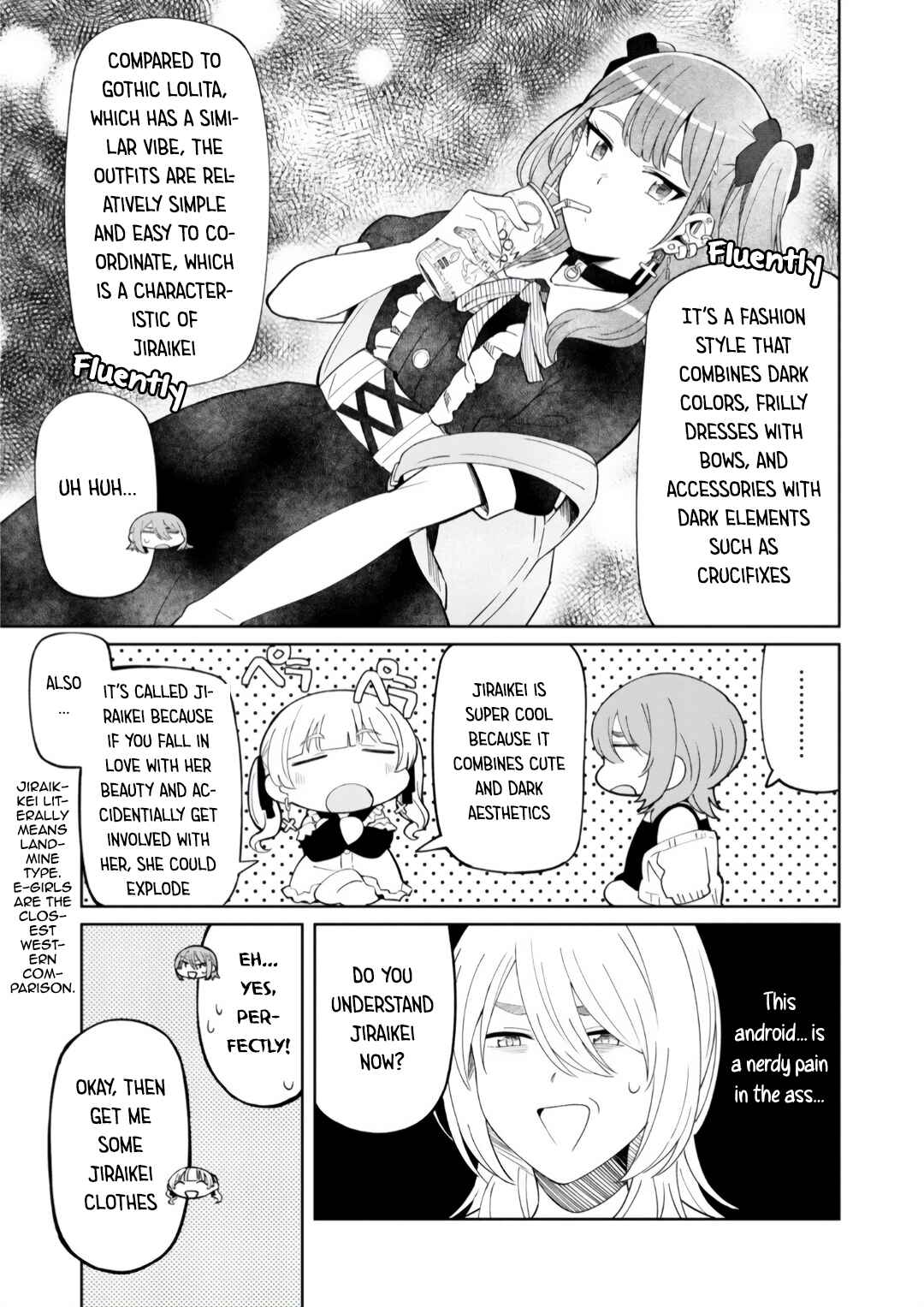 Page 7 Chapter 2 Android wa Jiraikei no Yume wo Miru