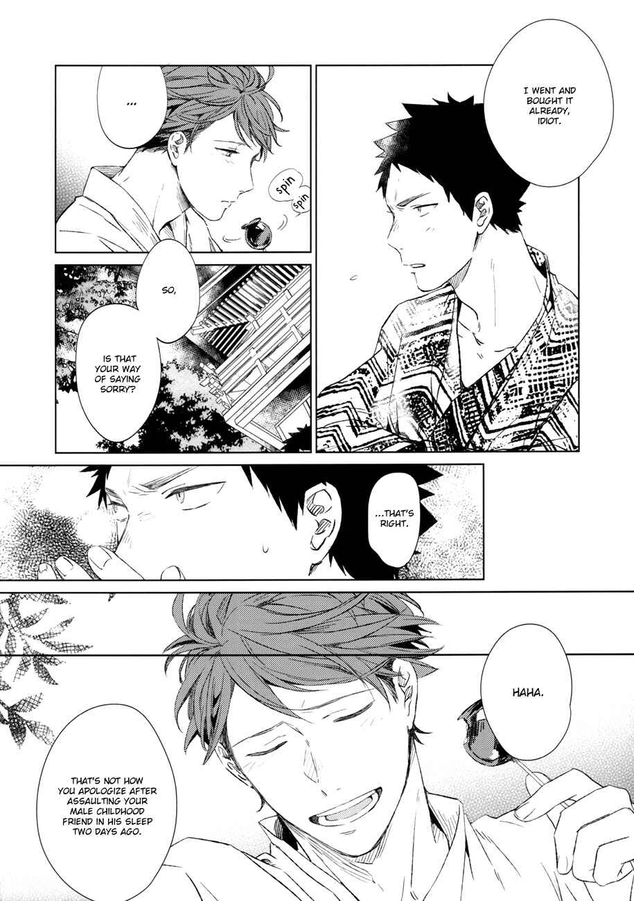 Page 13 Chapter Unknown_a8c6 Haikyu!! - Kokokara Dokonimo Ikenai (Doujinshi)