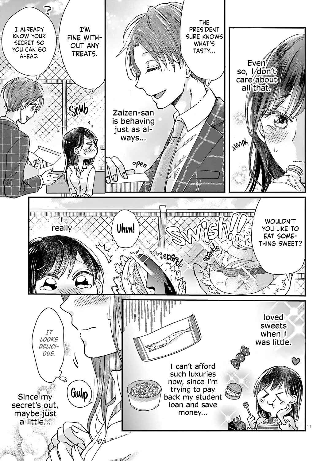 Page 15 Chapter 2 Okuchi ga Ecchi na Jakuten Datte, Rival no Elite Douryou ni Barete Shimaimashita