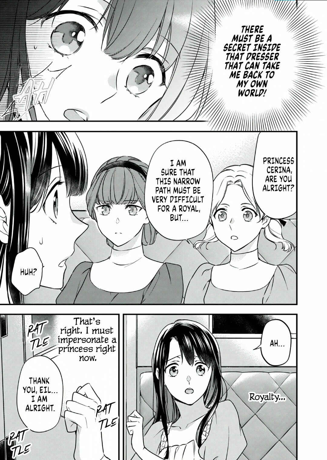Page 4 Chapter 3 Isekai de Migawarihime ni Nari Haou ni Ubawaremashita