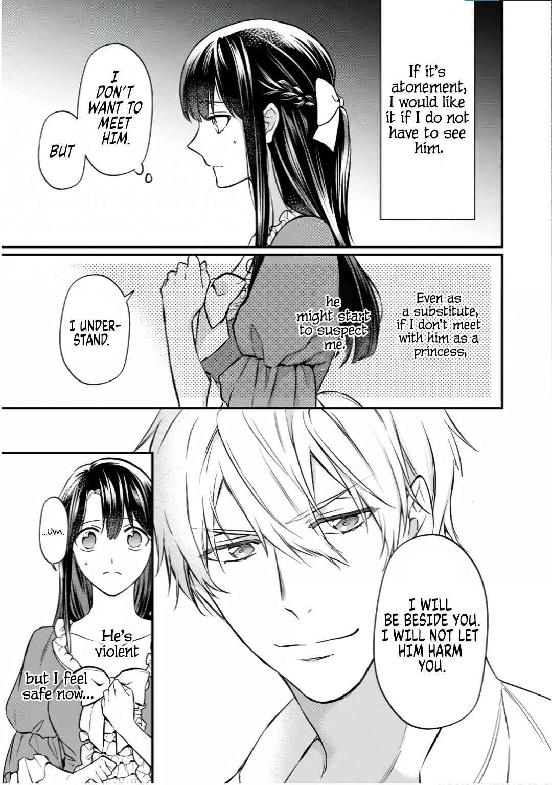Page 24 Chapter 4 Isekai de Migawarihime ni Nari Haou ni Ubawaremashita