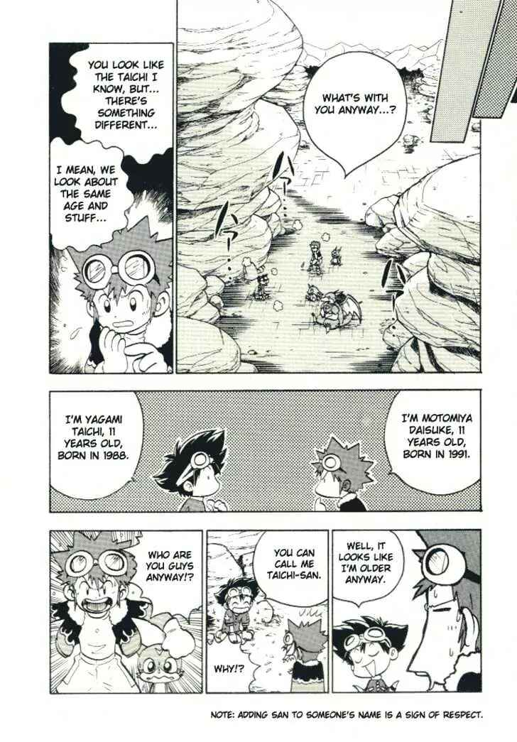 Page 14 Chapter 28.5 Digimon Adventure V-Tamer 01