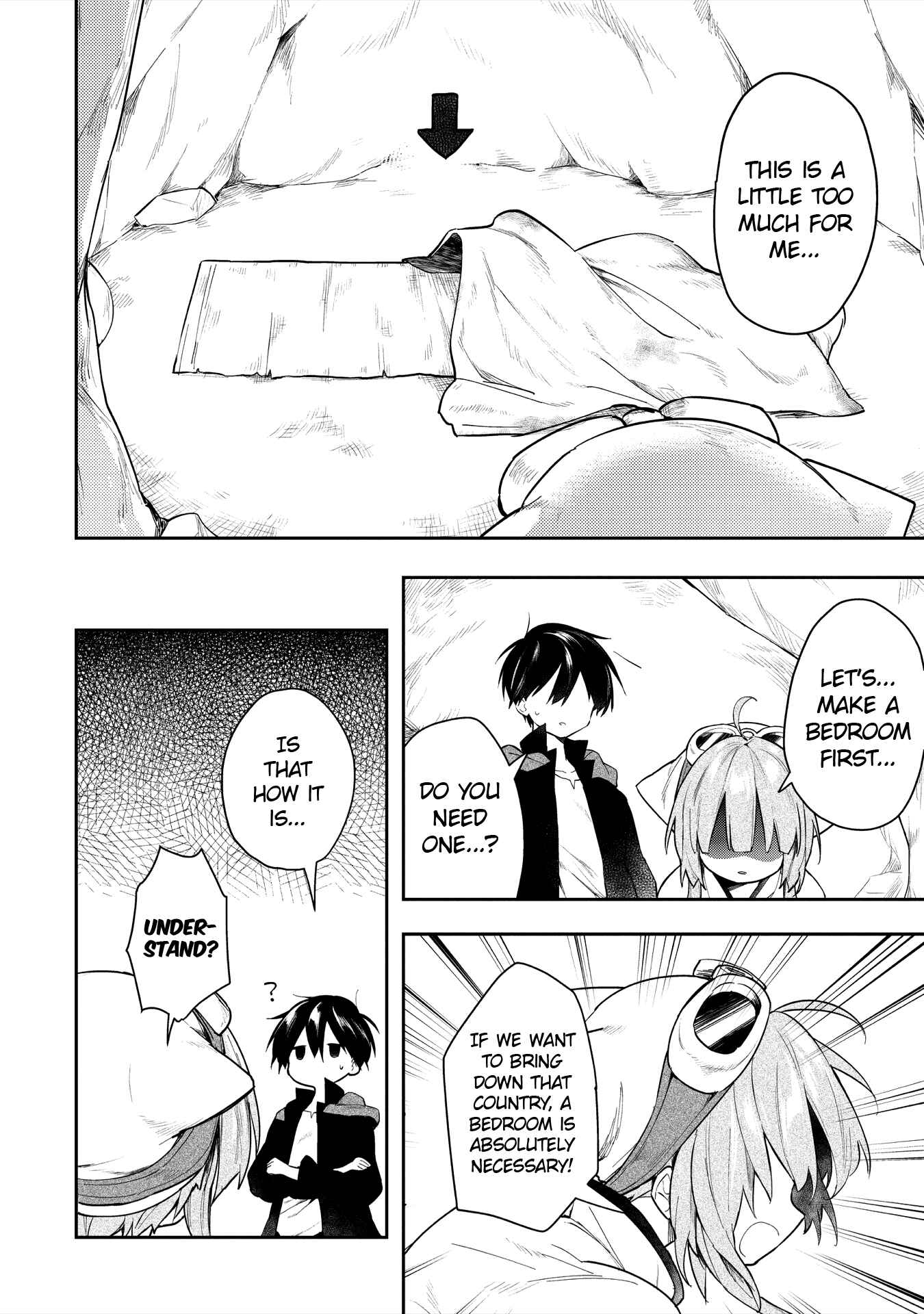 Page 16 Chapter 3 Ochibure Oujo to Isekai Yuusha no Kenkoku-shi