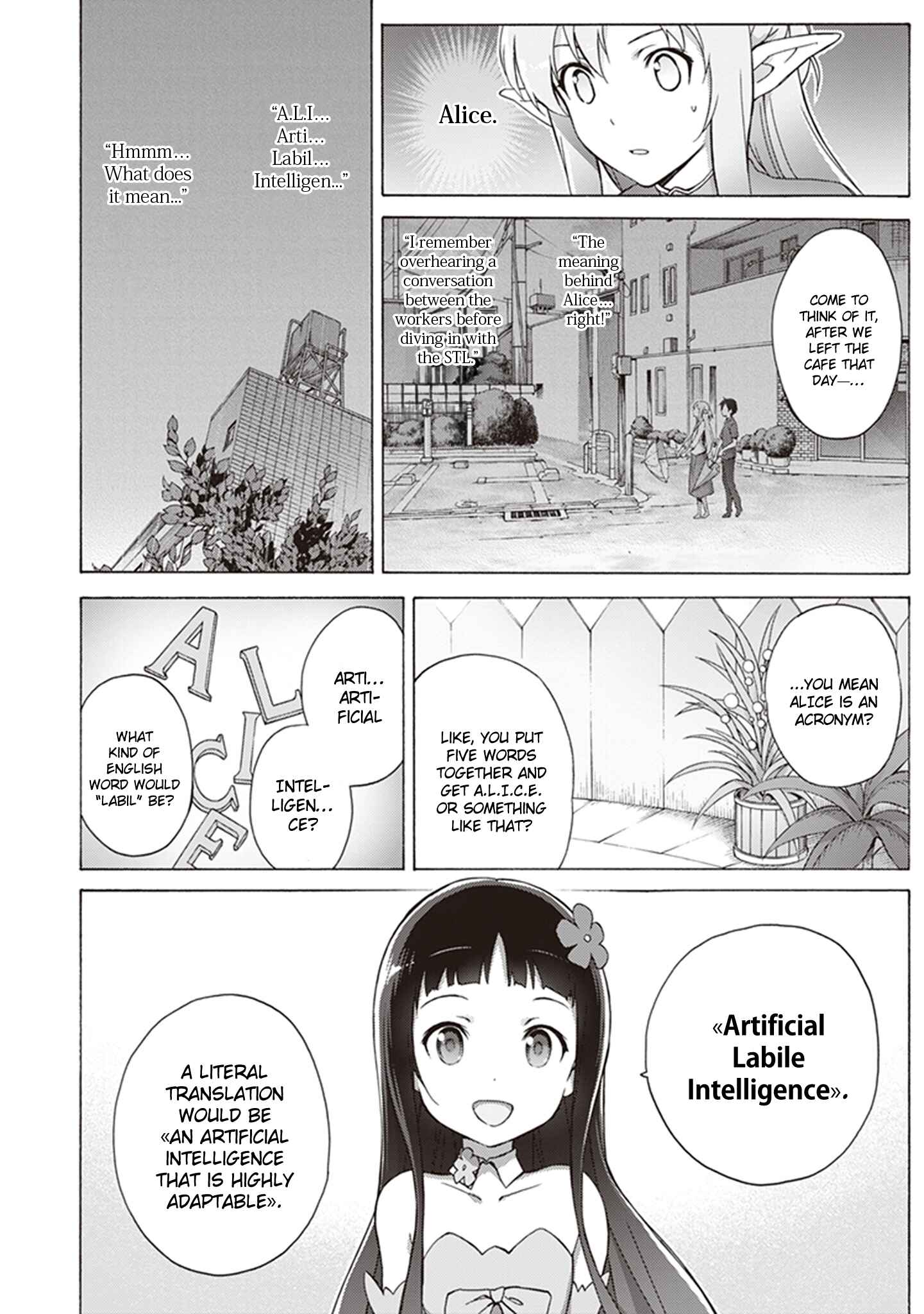 Page 14 Chapter 12 Sword Art Online: Project Alicization