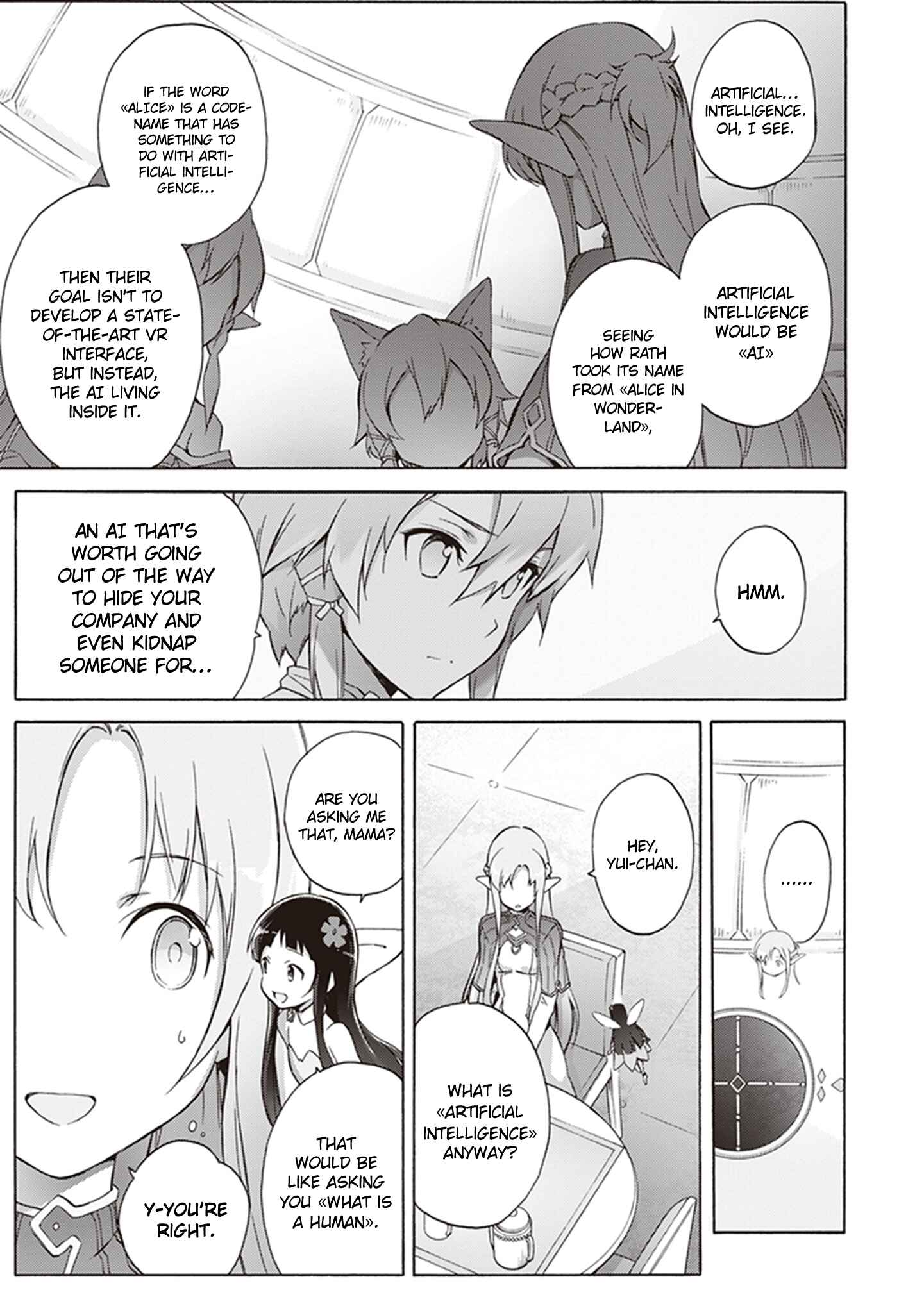 Page 15 Chapter 12 Sword Art Online: Project Alicization