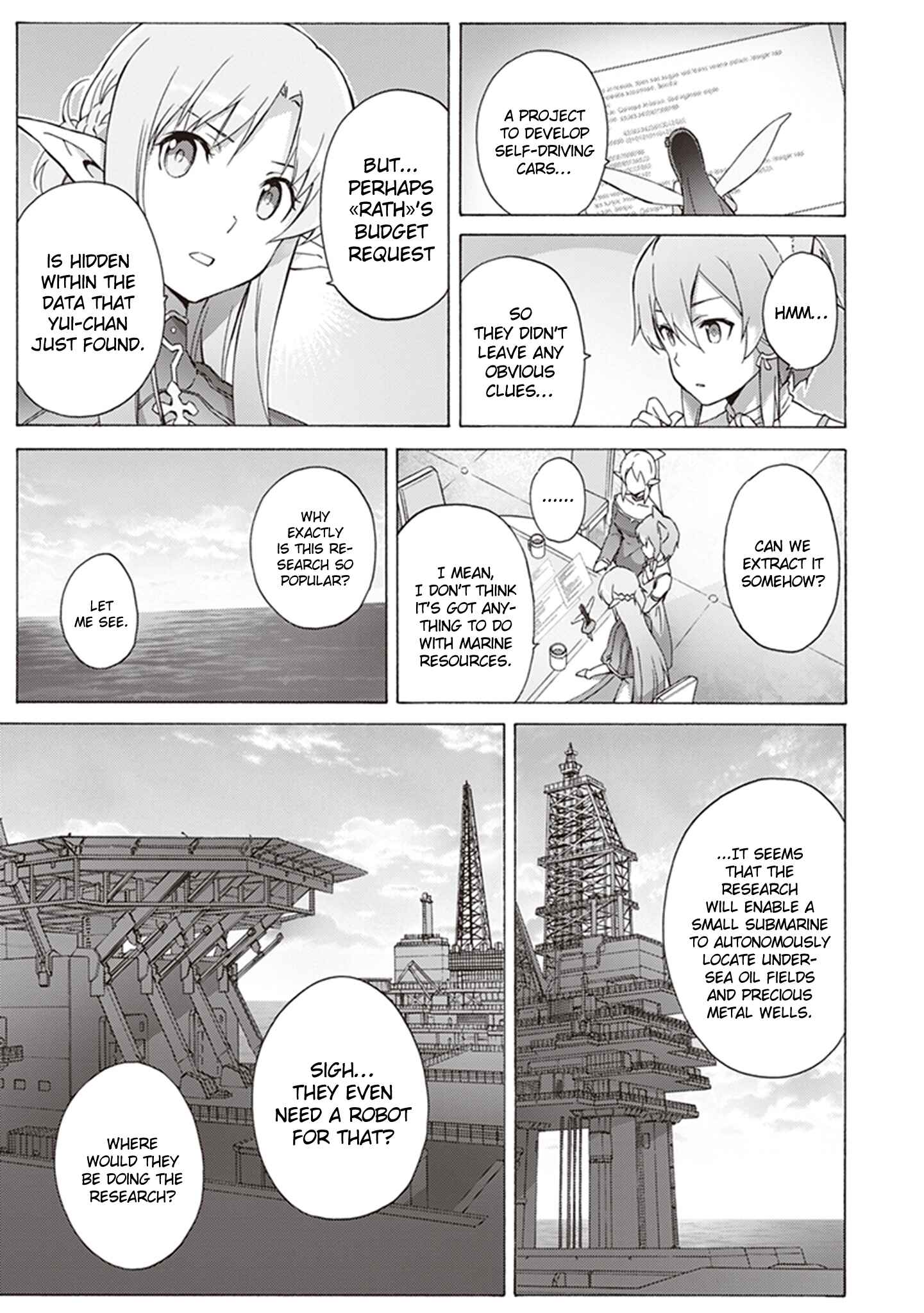 Page 23 Chapter 12 Sword Art Online: Project Alicization