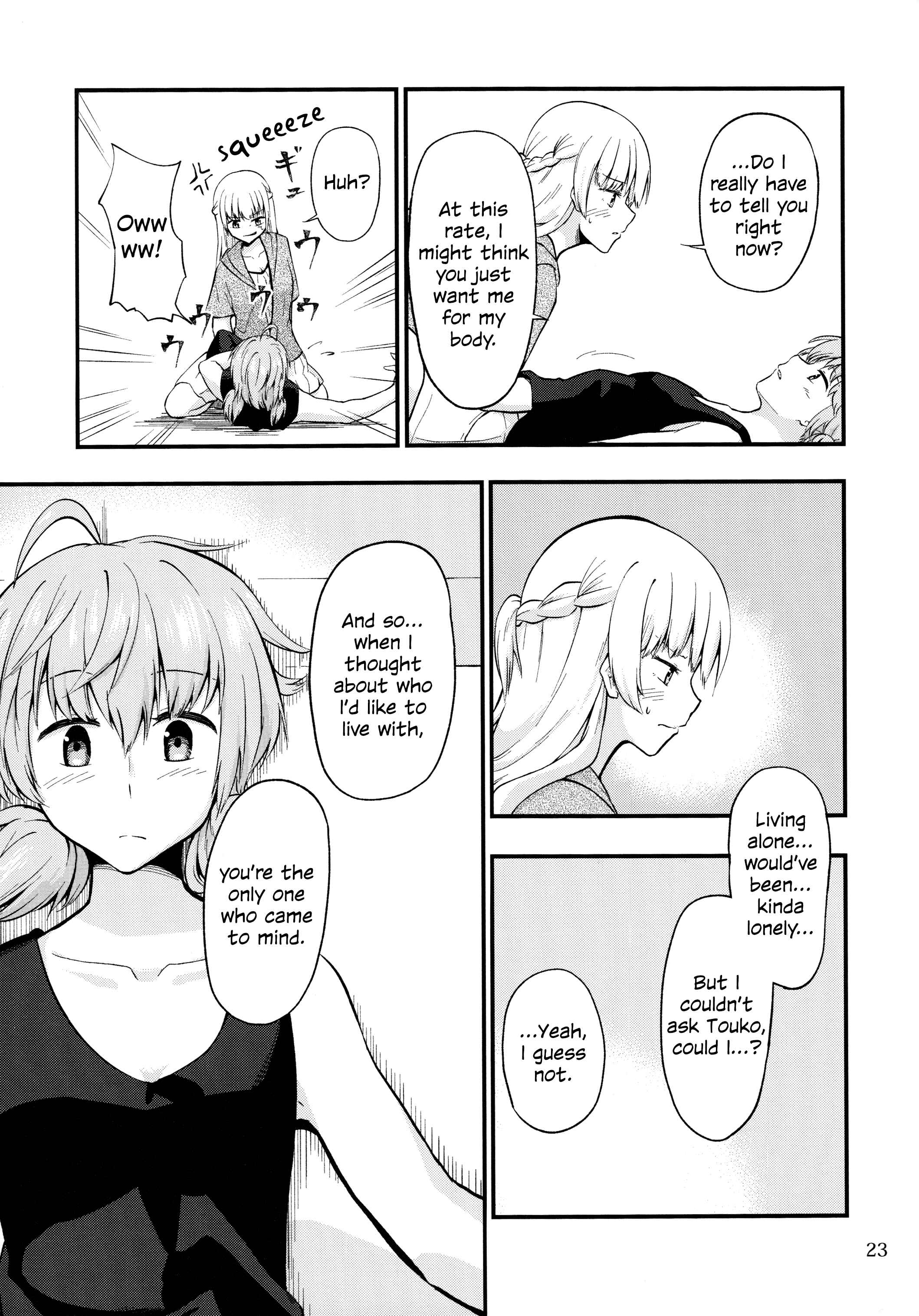 Page 23 Chapter Unknown_6998 Bloom Into You - Rough Maker (Doujinshi)