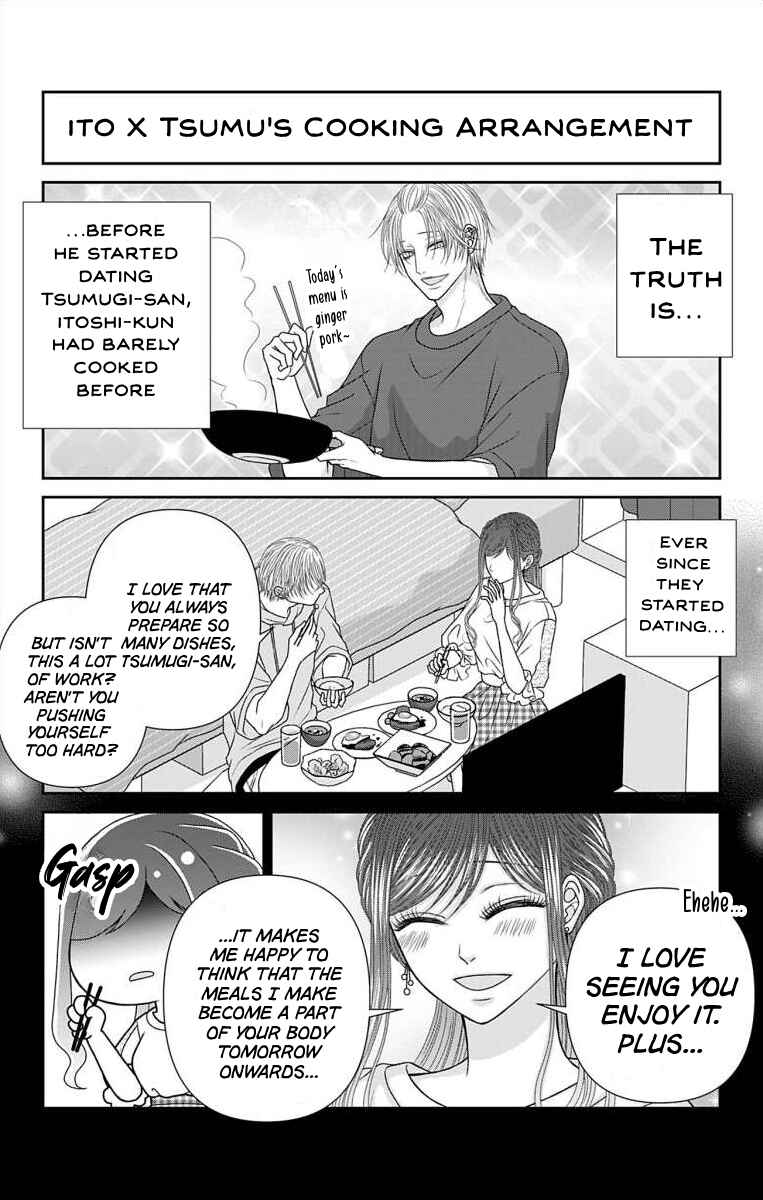 Page 3 Chapter 63.2 Menhera Usagi wa Yandere Ookami ni Dekiaisareru