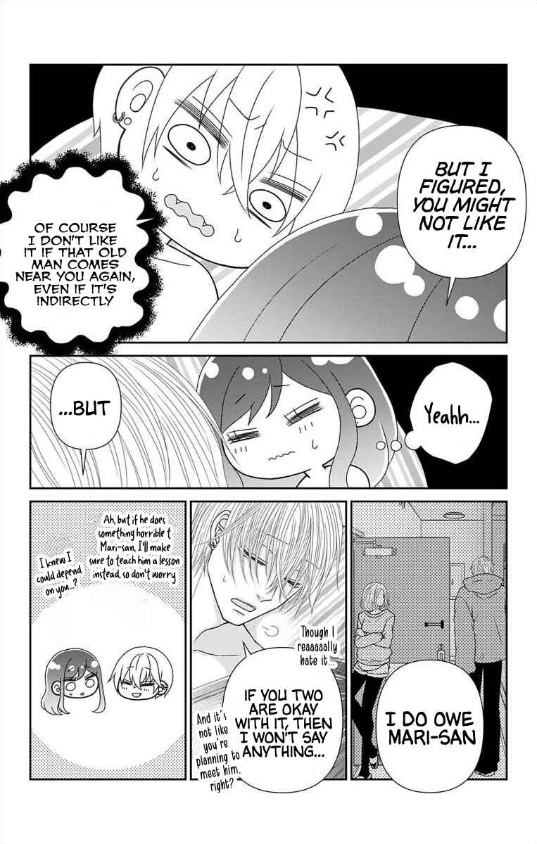 Page 7 Chapter 69.2 Menhera Usagi wa Yandere Ookami ni Dekiaisareru