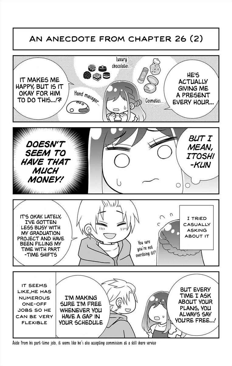 Page 3 Chapter 30.1 Menhera Usagi wa Yandere Ookami ni Dekiaisareru