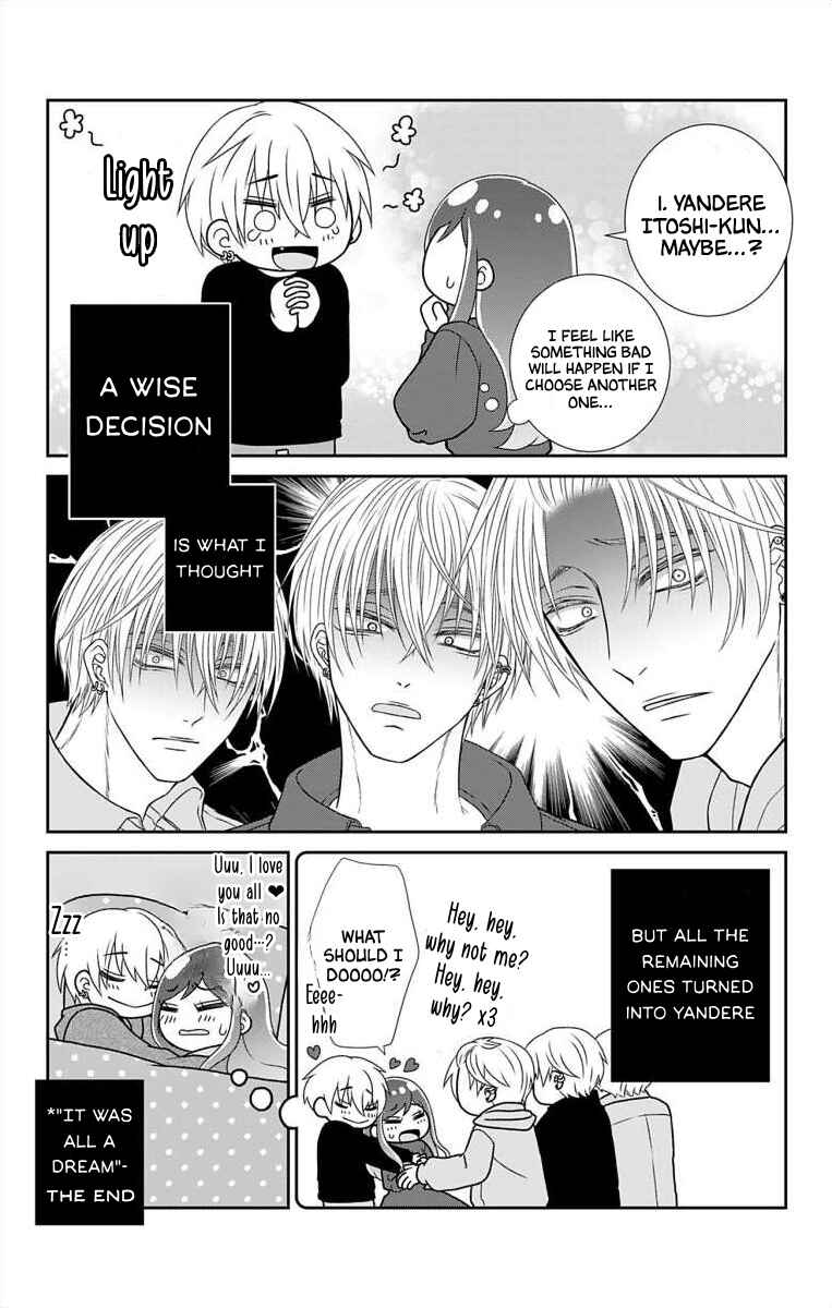 Page 3 Chapter 15.1 Menhera Usagi wa Yandere Ookami ni Dekiaisareru