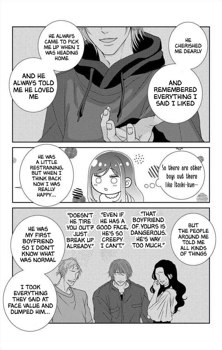 Page 10 Chapter 16 Menhera Usagi wa Yandere Ookami ni Dekiaisareru