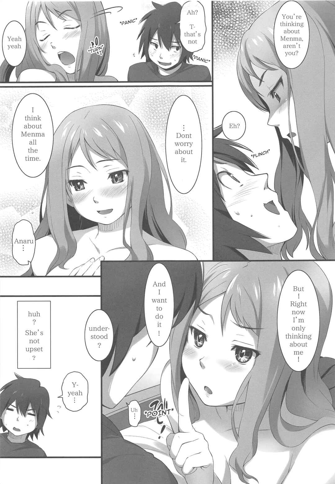 Page 8 Chapter Unknown_e40c AnoHana - HANA Naru (Doujinshi)