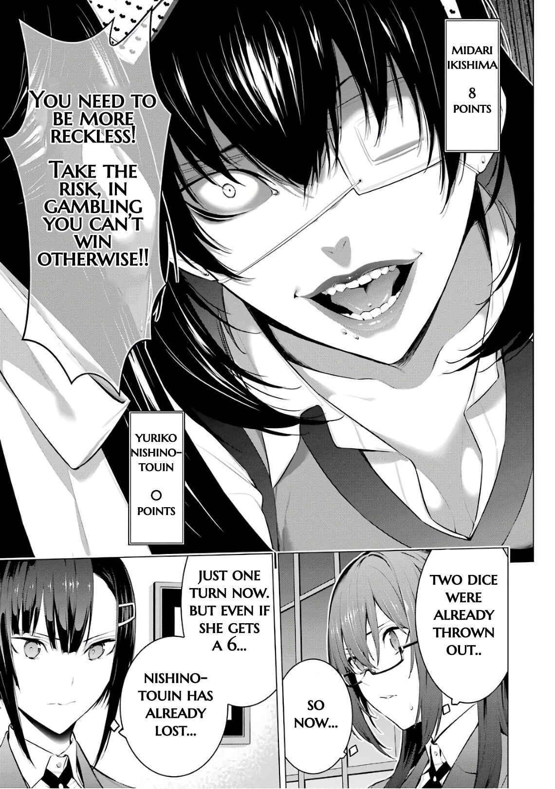 Page 3 Chapter 34 Kakegurui Midari
