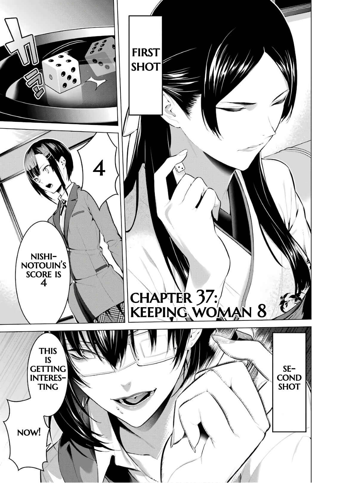 Page 1 Chapter 37 Kakegurui Midari