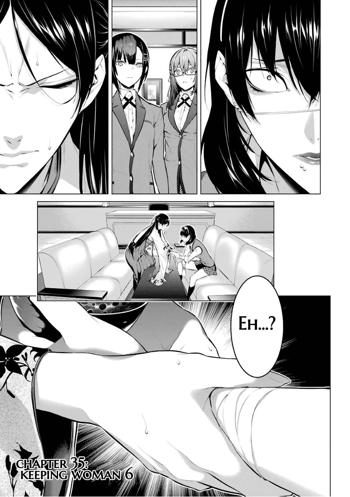 Page 1 Chapter 35 Kakegurui Midari