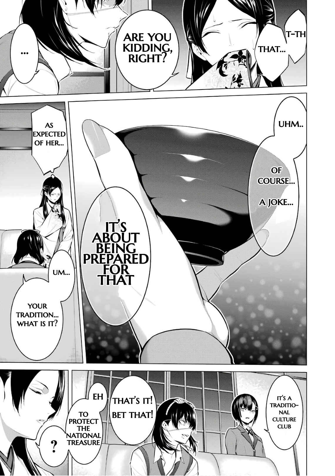 Page 5 Chapter 35 Kakegurui Midari