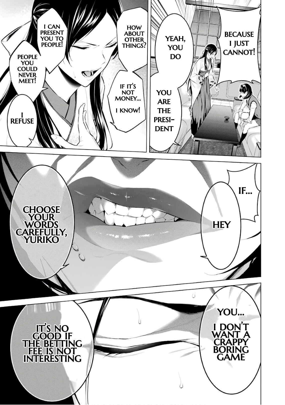 Page 7 Chapter 35 Kakegurui Midari