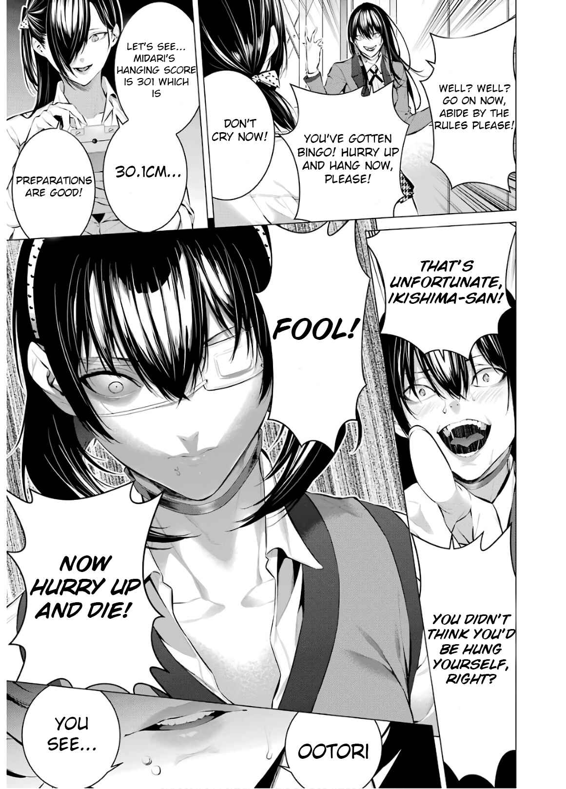 Page 9 Chapter 50 Kakegurui Midari