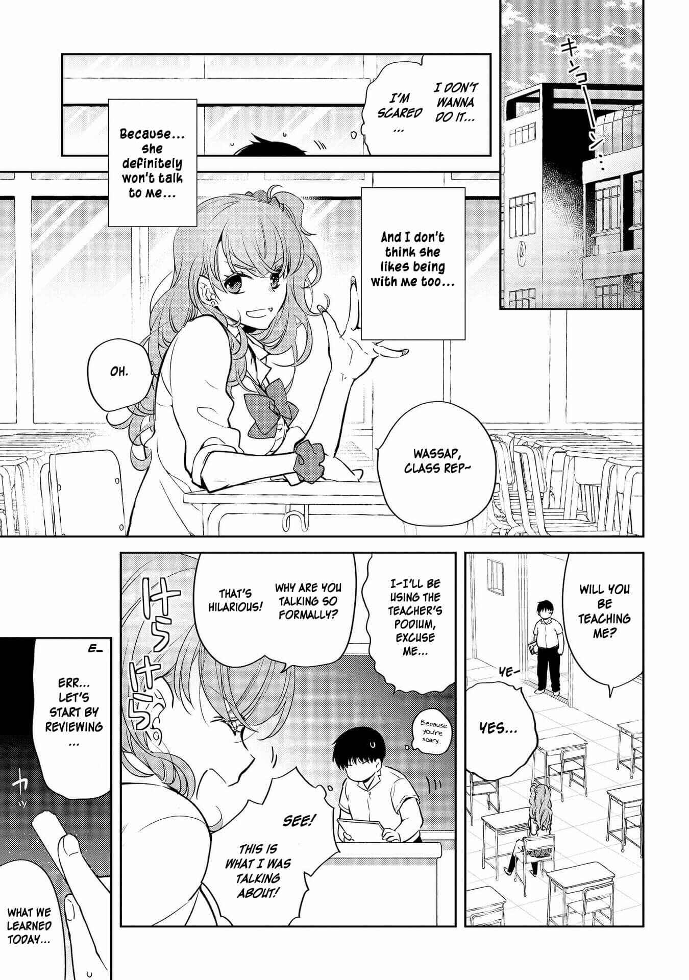 Page 3 Chapter 14 Hyottoshite Gyaru wa Orera ni Yasashii no Dewa? Anthology Comic