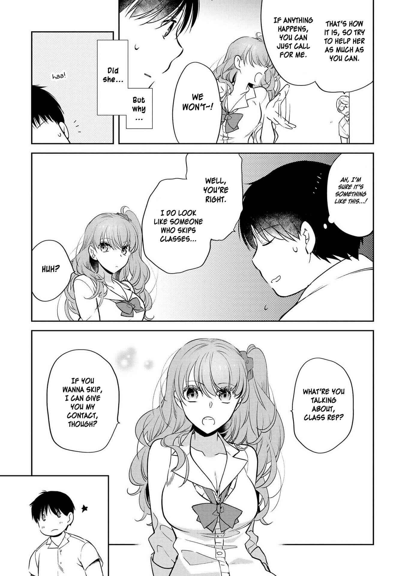 Page 9 Chapter 14 Hyottoshite Gyaru wa Orera ni Yasashii no Dewa? Anthology Comic