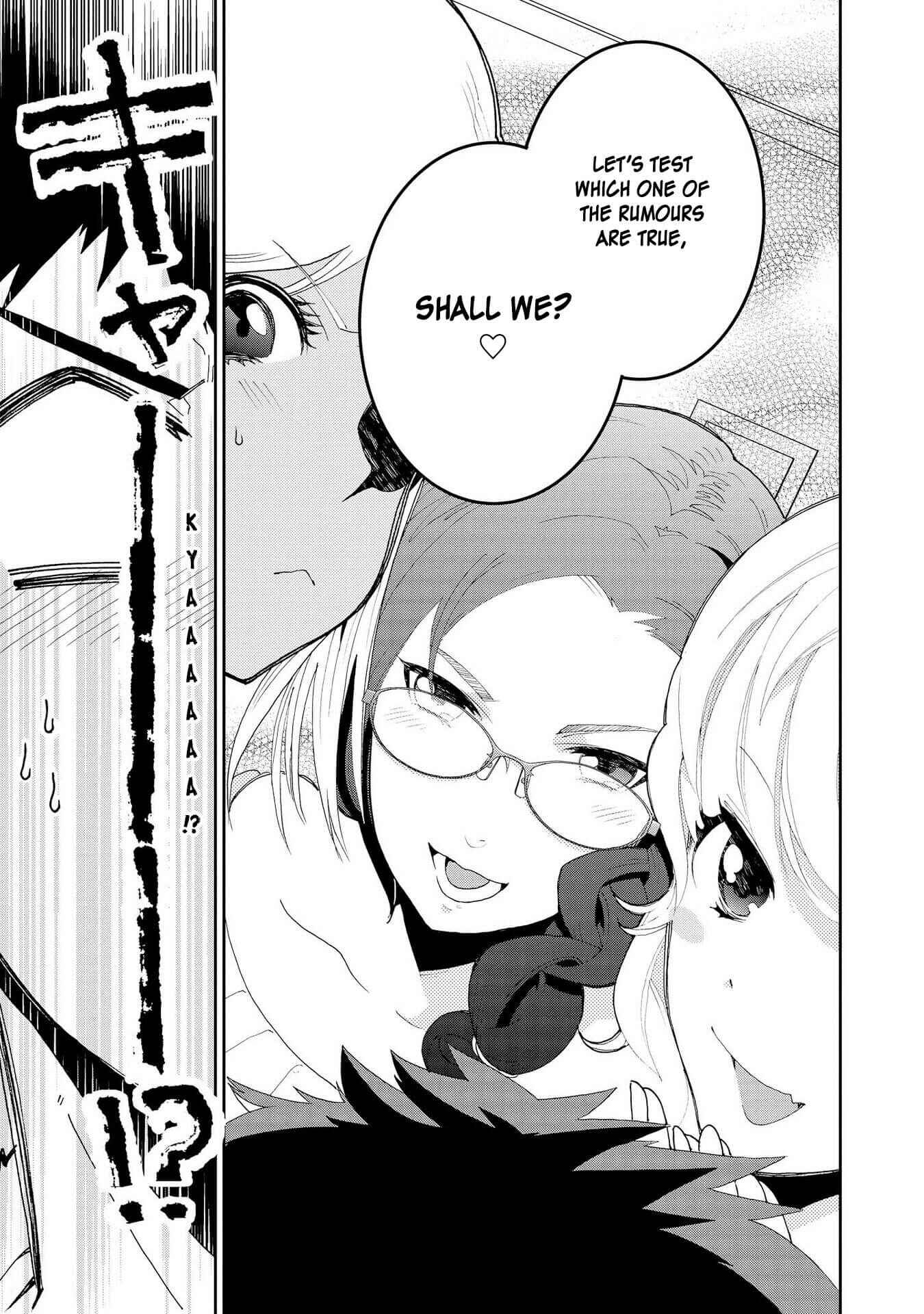 Page 9 Chapter 2 Hyottoshite Gyaru wa Orera ni Yasashii no Dewa? Anthology Comic