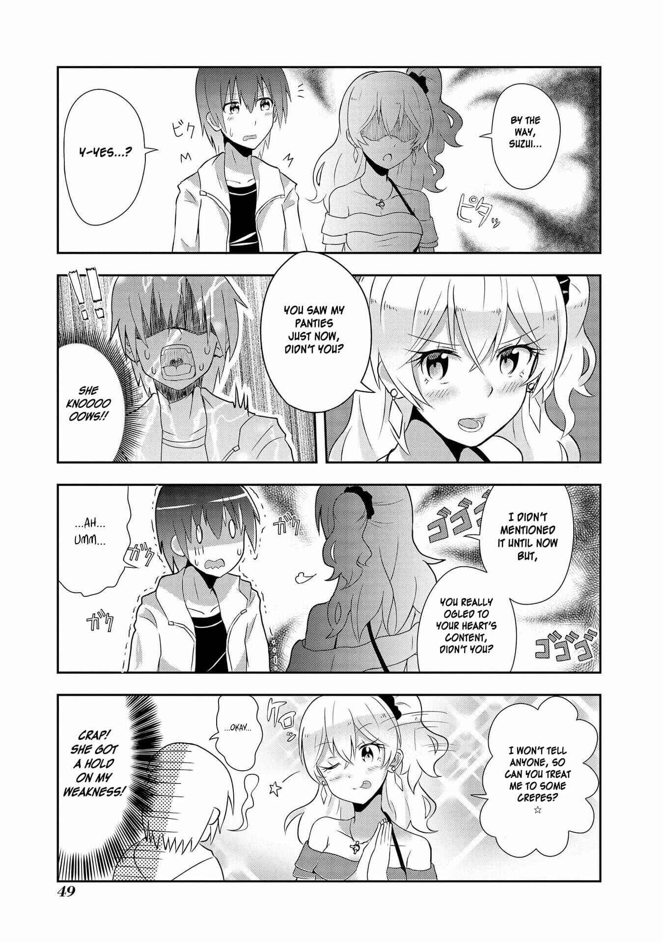Page 9 Chapter 17 Hyottoshite Gyaru wa Orera ni Yasashii no Dewa? Anthology Comic