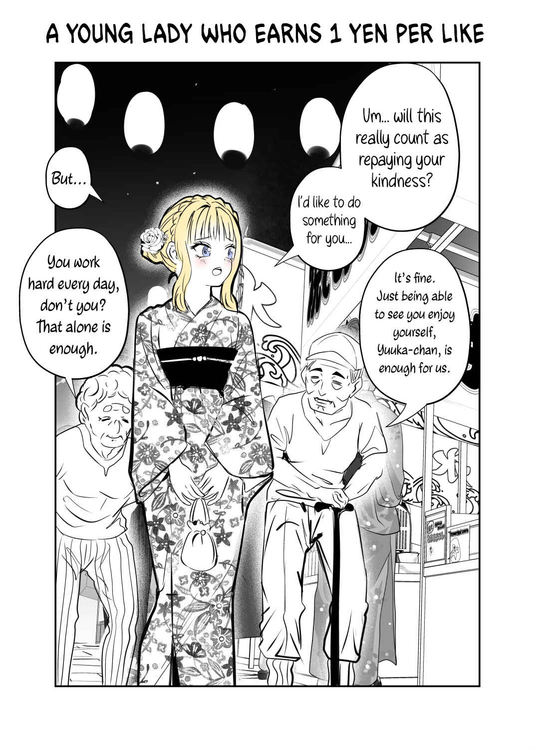 Page 1 Chapter 10 1-iine de 1-en Moraeru Ojou-sama (Reboot)