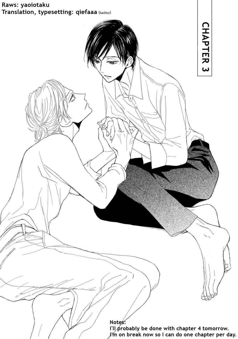 Page 1 Chapter 3 Aoi Haru, Akai Ito