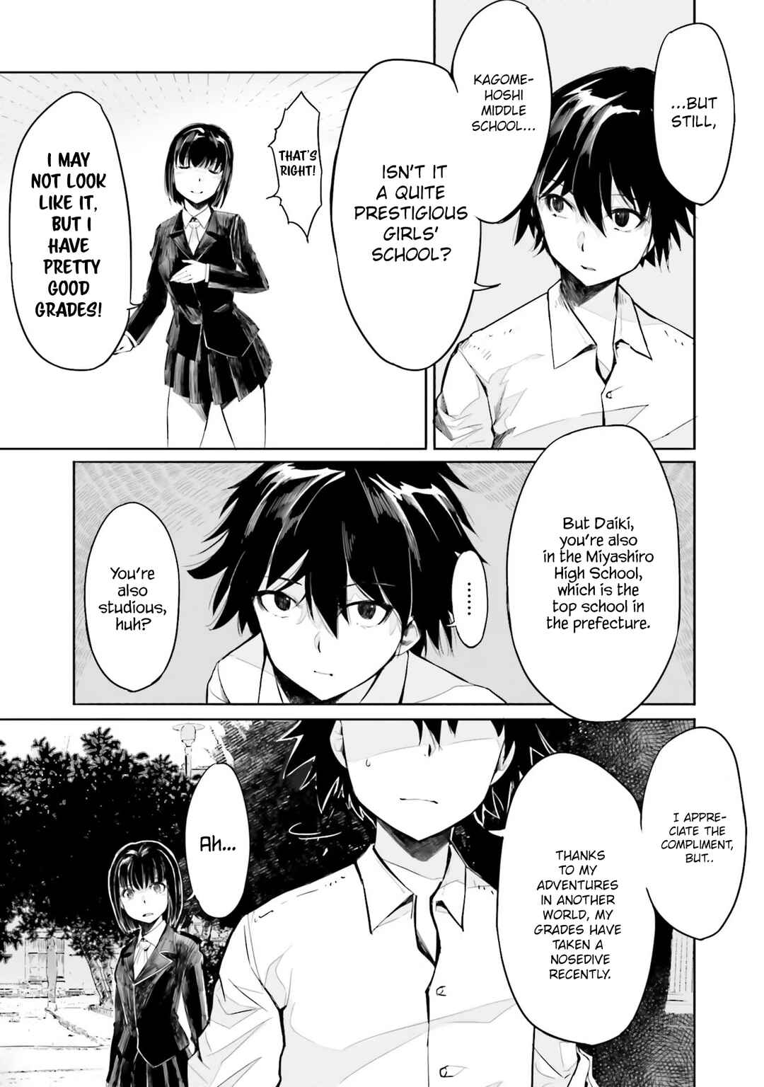 Page 12 Chapter 4 Isekai Kaeri no Eiyu Iwaku