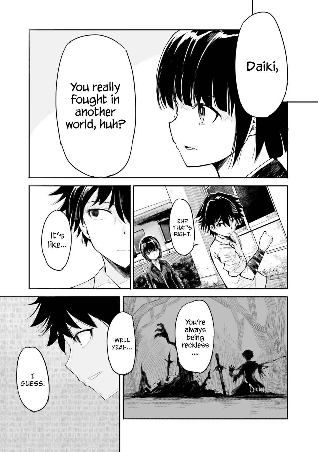 Page 23 Chapter 4 Isekai Kaeri no Eiyu Iwaku