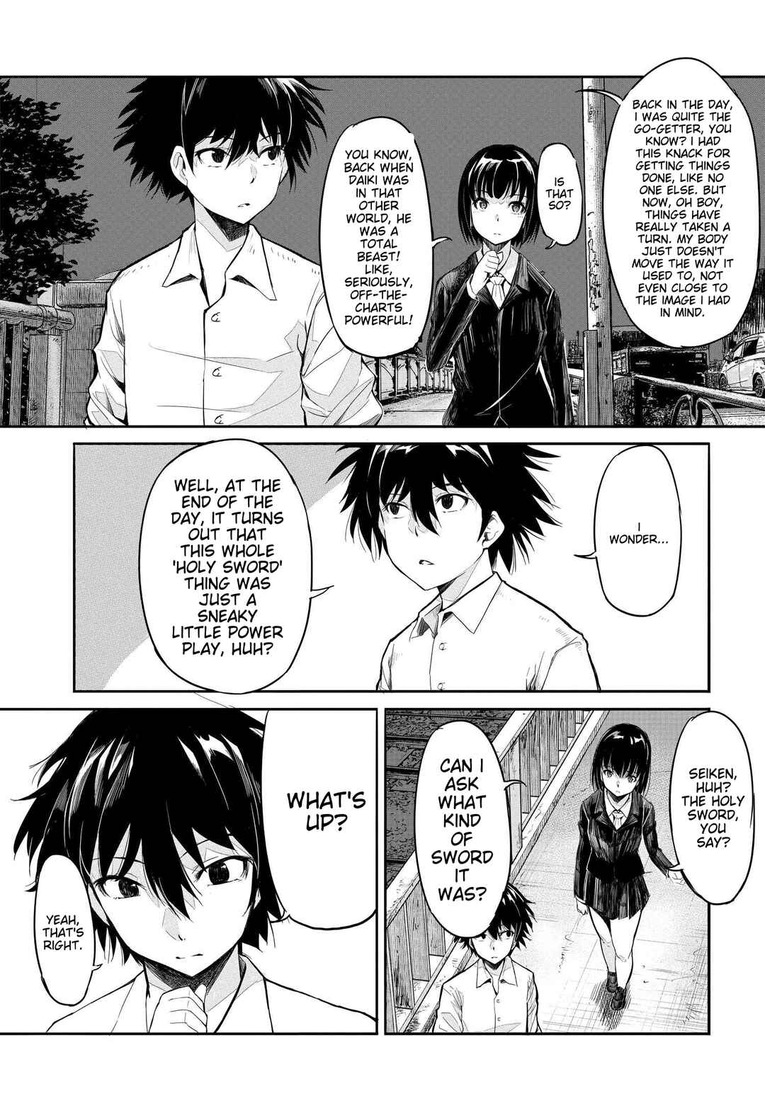 Page 25 Chapter 3 Isekai Kaeri no Eiyu Iwaku