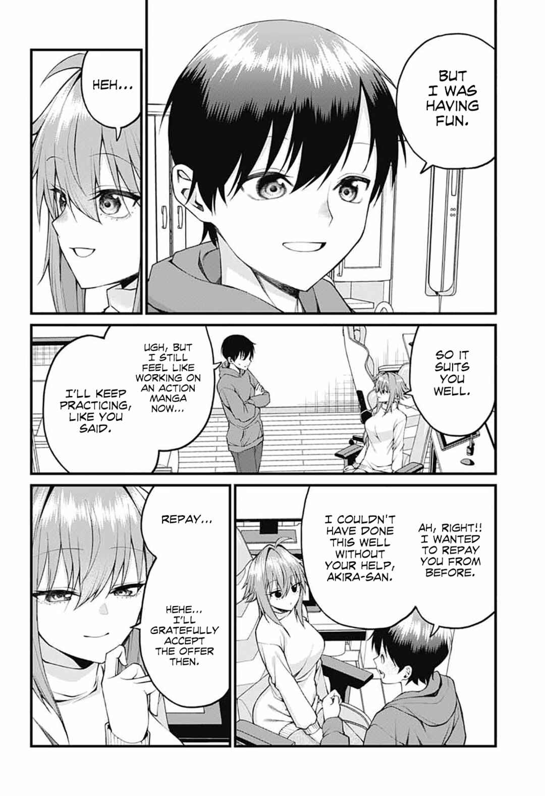 Page 12 Chapter 25 Akanabe-sensei wa Tereshirazu