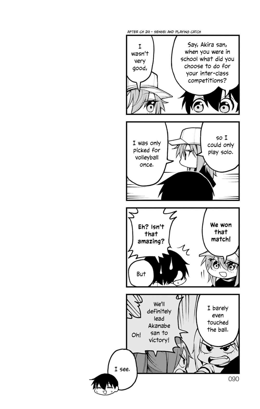 Page 14 Chapter 35.6 Akanabe-sensei wa Tereshirazu