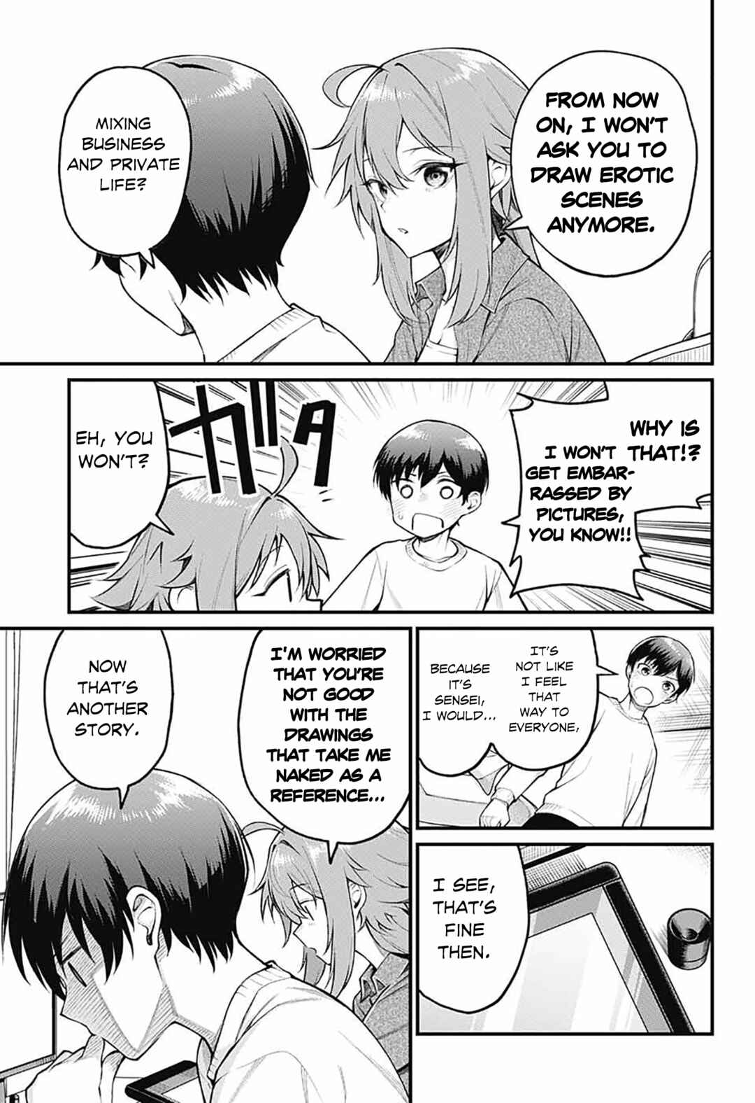 Page 9 Chapter 2 Akanabe-sensei wa Tereshirazu