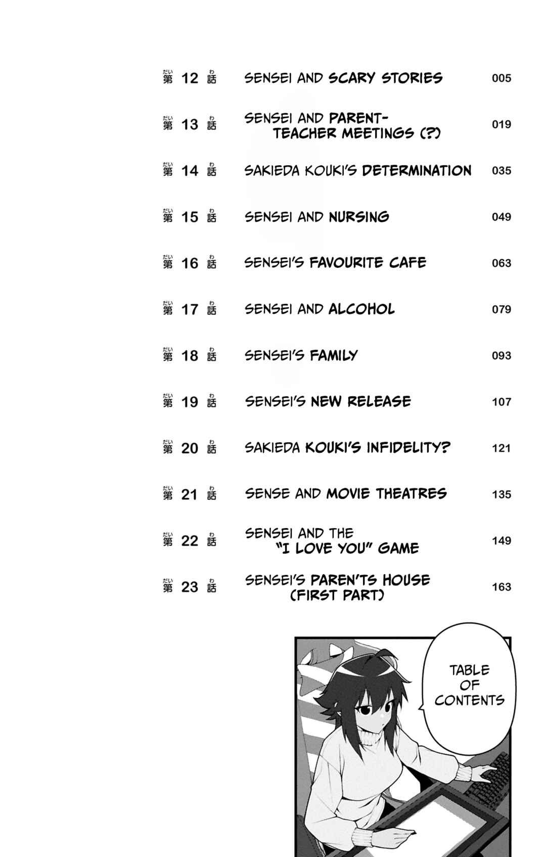 Page 5 Chapter 23.6 Akanabe-sensei wa Tereshirazu